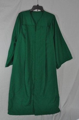 Green Graduation Gown 5'7'' 5'9'' Halloween Costume Choir Gown EUC