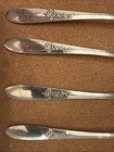 Set Of 8 Carlton Fantasy Silverplate Table Spoons — photo 5