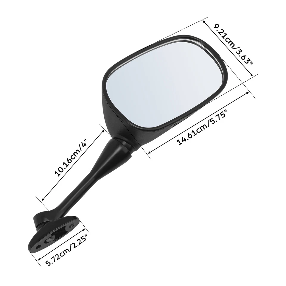 Espejos retrovisores laterales aptos para Honda CBR1000RR 2004-2007 2005 2006 CBR600RR 03-24 Foto 4 de 4