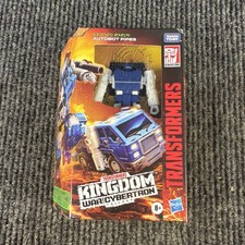 Transformers Kingdom Pipes War for Cybertron Deluxe Class Autobot NIB WFC-K32
