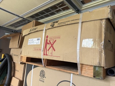 New Mitsubishi Electric PLA-A12EA7 12000 BTUH Cassette Indoor Air Handling Unit