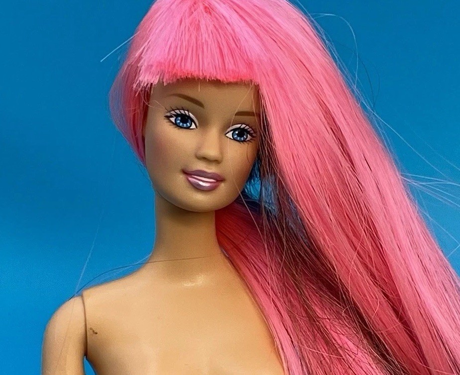 Barbie Teresa Jam N Glam 50257 Change Hair Everflex Pink/brown