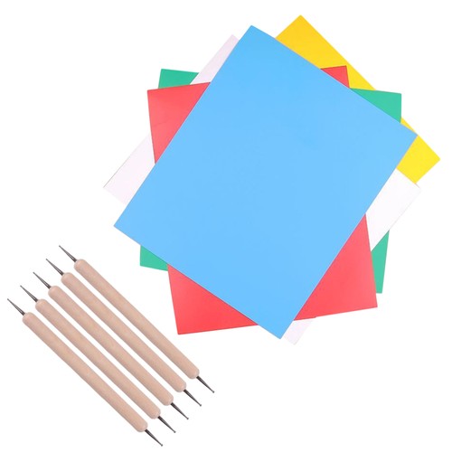  10 Stück Transferpapier Stickwerkzeug Nähen Stoff Pürentuch Carbon - Bild 3 von 12