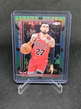 Chris Duarte 2025 Topps Chrome Green Basketball /99 Chicago Bulls