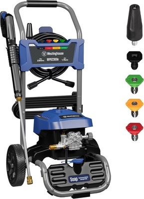#ad WPX2300e Electric Pressure Washer 2300 Max PSI and 1.76 Max GPM Induction Moto $179.00