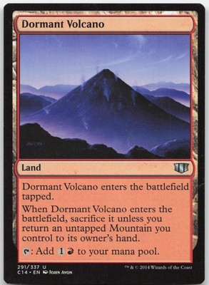 Dormant Volcano - Commander 2014 - Uncommon - Magic: The Gathering
