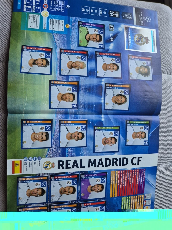 ALBUM PANINI FOOTBALL UEFA CHAMPIONS LEAGUE 2013-2014 COMPLET FRANCE - Photo 3/4