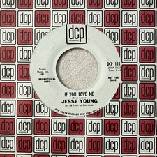 JESSE YOUNG If You Love Me (1965) DCP PROMO Rare Obscure Teen Popcorn 45 HEAR EX