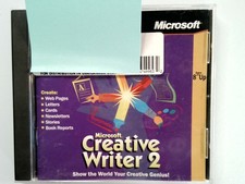 Microsoft Creative Writer 2 PC Video Game Educational Multimedia