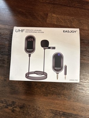 EASJOY UHD wireless Lavaliere Microphone System UWM02 PRO