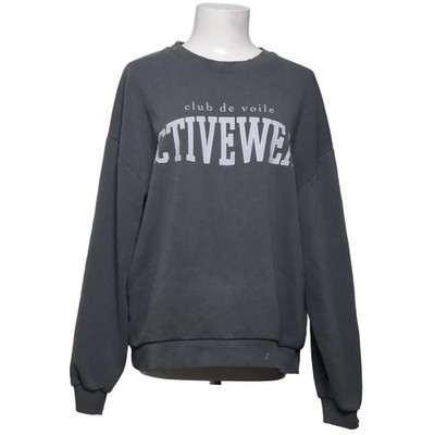 Gina Tricot, Sweatshirt, Größe: L, Grau, Baumwolle/Polyester, Einfarbig #orZ