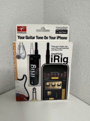 AmpliTube iRig Guitar Interface Adapter for iOS iPhone iPad Sealed New 