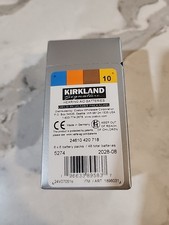 Kirkland Signature Hearing Aid Batteries Size 10, 1.45 Volt, 48 Pack Exp 2028