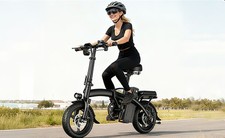 Electric Bike Adults Teens 700W Motor 25MPH Folding Ebike 10Ah Battery E Bikes
