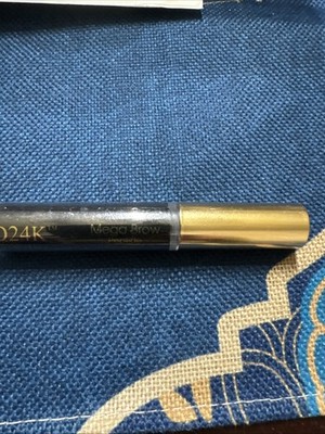 D24K Mega Brow Peptide 10mL Luxury Cosmetics Thicker Fuller Brows Sealed