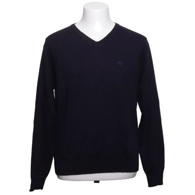 Pedro del Hierro, Pullover, Größe: L, Blau, Merinowolle, Einfarbig #eEi