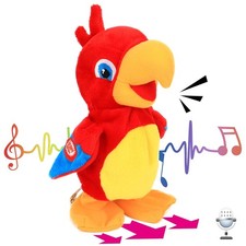 Sprechender Papagei Interaktiv Elektrisch Spielzeug 20 cm