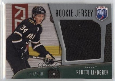 2009-10 Upper Deck Be a Player Rookie Jersey /250 Perttu Lindgren #RJ-PL RC 4f5