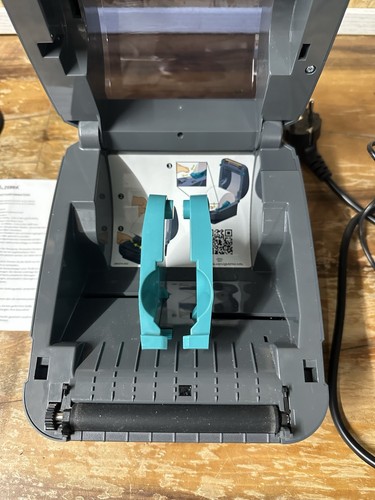 Zebra GK420d Etikettendrucker - Schwarz / Label Printer Thermodrucker - Bild 3 von 5