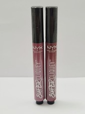 NYX Makeup Super Cliquey Matte Lipstick SCLS09 Risktaker SCLS03 Obvs/Flagrance