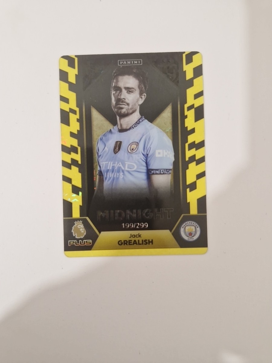 Jack Grealish Midnight /299 Rare 199/299 Panini Plus Football Card