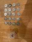 20 Walking Liberty Silver Half Dollars