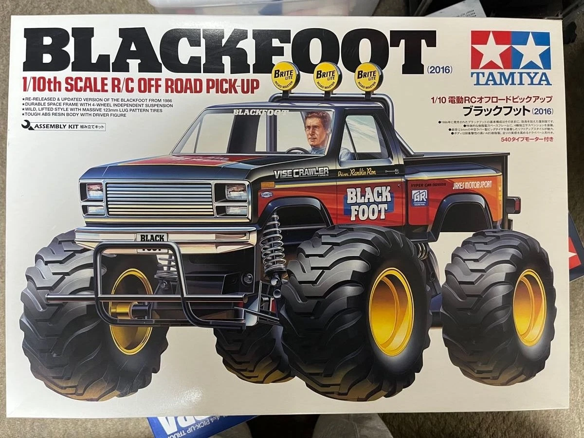 Tamiya Blackfoot 1:10 RC Model Cars, Trucks & Motorcycles for sale