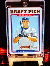 Ryan Zimmerman 2005 Topps Update UH323 Nationals Draft Pick Rookie (NM-M) ✨✨✨✨✨