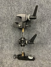 Manfrotto 035 Bogen 155 Double Ball Joint Head w/Camera Platform 2916 Mount EUC
