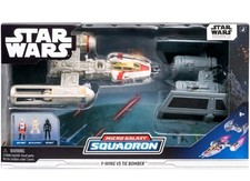 Star Wars Micro Galaxy Squadron Y-Wing vs Tie Bomber