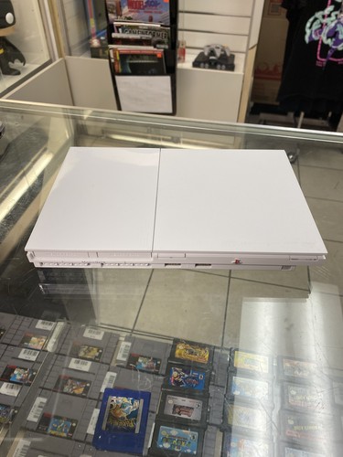 Sony PlayStation 2 Slim SCPH-90001 Console Only White Japanese Model Region Free