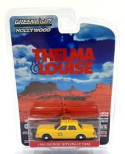 Greenlight 1/64 Scale 44945-F - 1984 Dodge Diplomat Taxi - Yellow