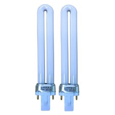 DynaTrap 9W AtraktaGlo UV Replacement Bulbs For 2 Count Pack of 1 , White