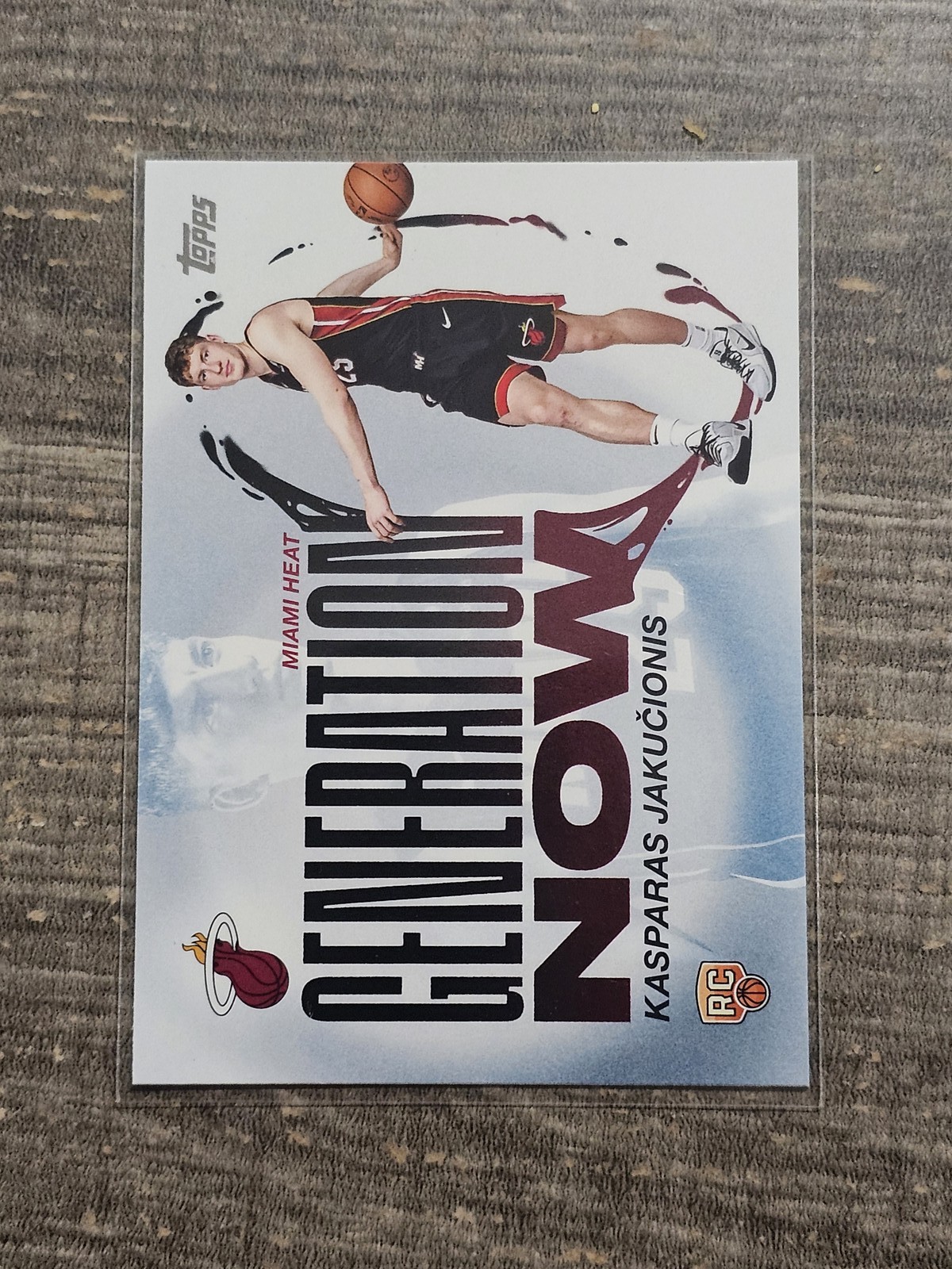 2025-26 Topps #GN-20 Kasparas Jakucionis Generation Now