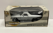 118 American Muscle 1970 El Camino Ss Silver Limited Edition Diecast 1250