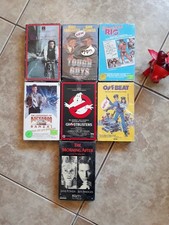Lot Of 7 Betamax Beta Tapes Ghostbusters,Rio,Quicksilver,Buckaroo Banzai More