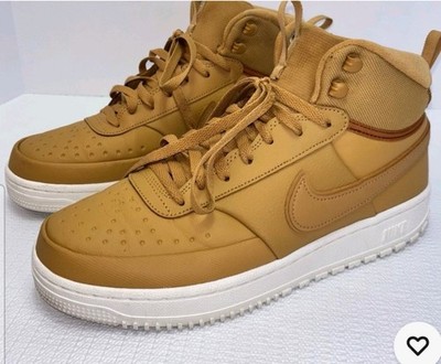 Nike Court Vision Winter Sneakers 'Elemental Gold' High Top Men's Size 11 shoes