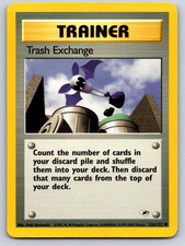 Pokemon 2000 Gym Heroes Trash Exchange 126/132 Unlimited Common