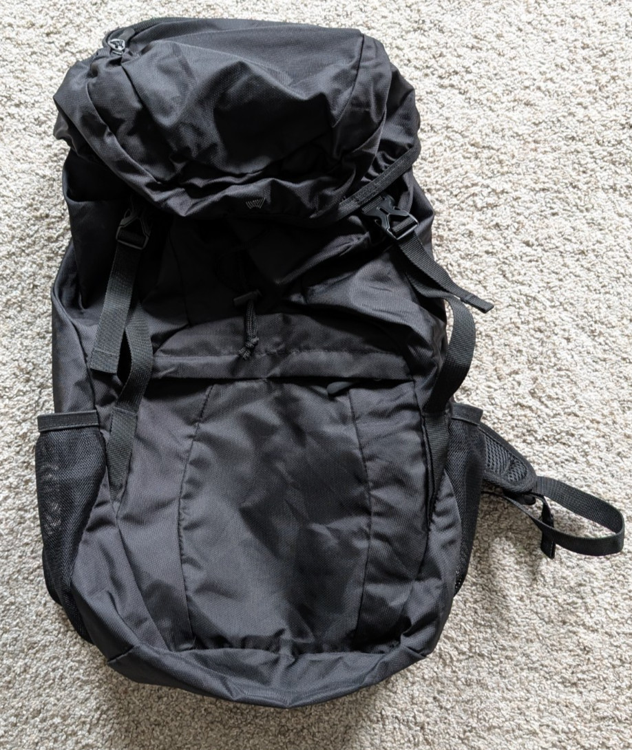 Mack Weldon soft shell backpack black travel nylo… - image 1