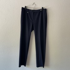 Michael Kors Women  s Size 10 Navy Pinstripe Dress Pants Career Classic