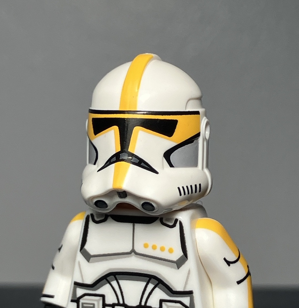 LEGO Star Wars - GCC - Grandpa Clone Customs - Yellow Commander