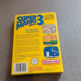 Super Mario Bros. 3 Nintendo NES PAL Boxed Game with Manual