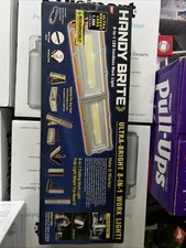 HANDY BRITE Ultra-Bright 72 LED Foldable Work Light 1000 Lumens USB Rechargable 