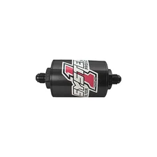 SYSTEM ONE Pro Street Inline Fuel Filter - #6 Billet - Blk 200-201406B