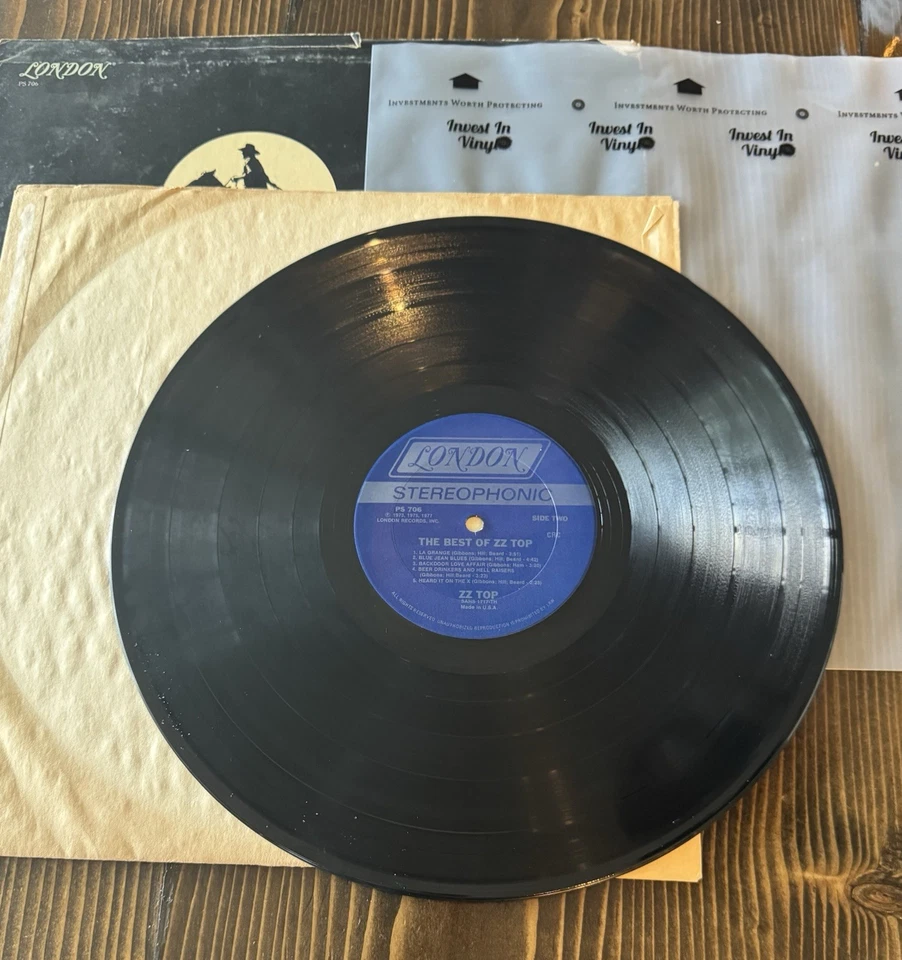 ZZ Top - The Best Of ZZ Top - Vinyl LP - Warner Bros. - BSK 3273 - Image 3 of 3