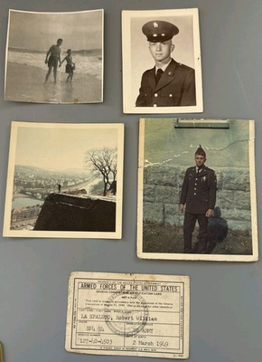 #ad US Army Geneva Convention ID Card Photo Lot 6pc 1969 Wurzburg Germany Vietnam $19.77