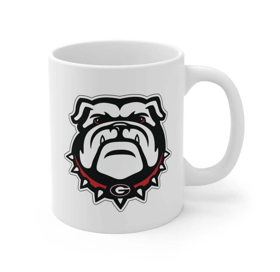 Taza de café SEC Champions 2025 de 15 onzas.  Bulldogs de Georgia Foto 2 de 3