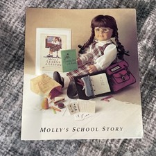 PLEASANT COMPANY American Girl MOLLY COLLECTOR PAMPHLET School Story 1991