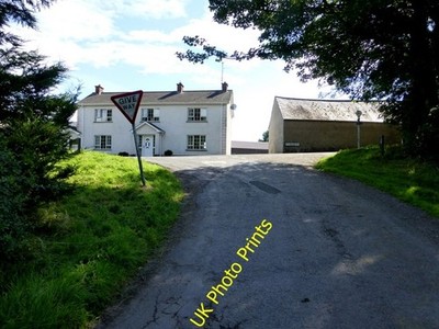 Foto 6x4 Tullycunny Road, Blackfort Die Kreuzung mit Blackfort Road c2016