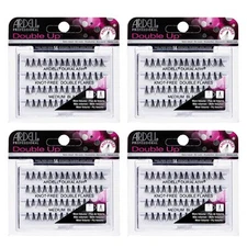 Ardell Double Up Medium Black Individual False Eyelashes Pack of 4 Waterproof
